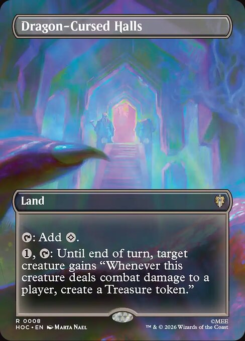 MTG Dragon-Cursed Halls HOC 008 Regular Nonfoil