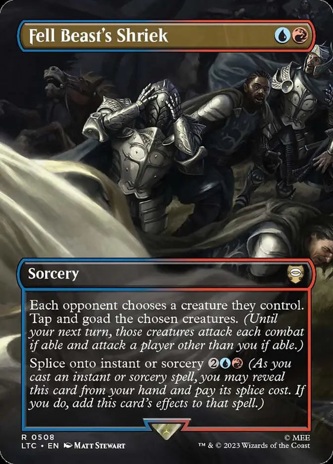 MTG Fell Beast's Shriek [LTC 508]