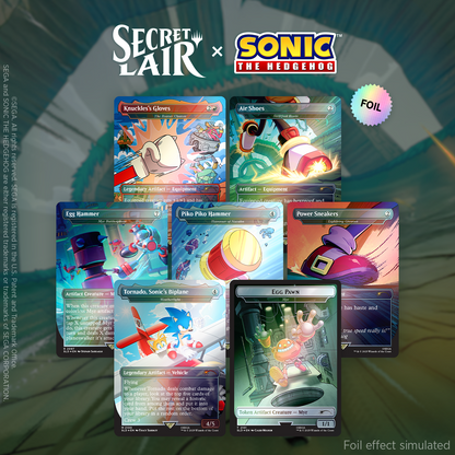 Magic Secret Lair x Sonic: Turbo Gear Foil Edition - ETA September 2025