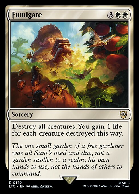 MTG Fumigate LTC 170 Alternate Art Nonfoil