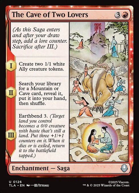 MTG The Cave of Two Lovers TLA 126 Regular Nonfoil