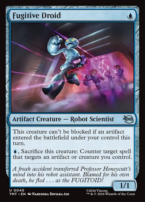 MTG Fugitive Droid TMT 040 Regular Foil