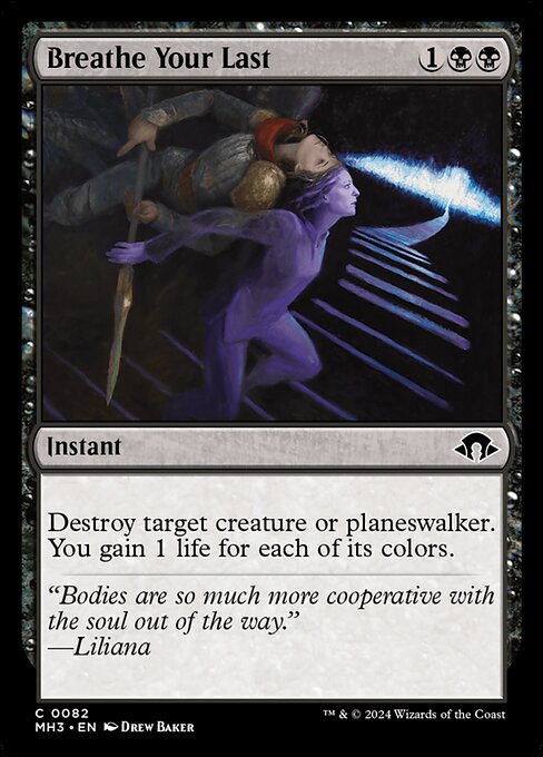 MTG Breathe Your Last MH3 082 Regular Nonfoil