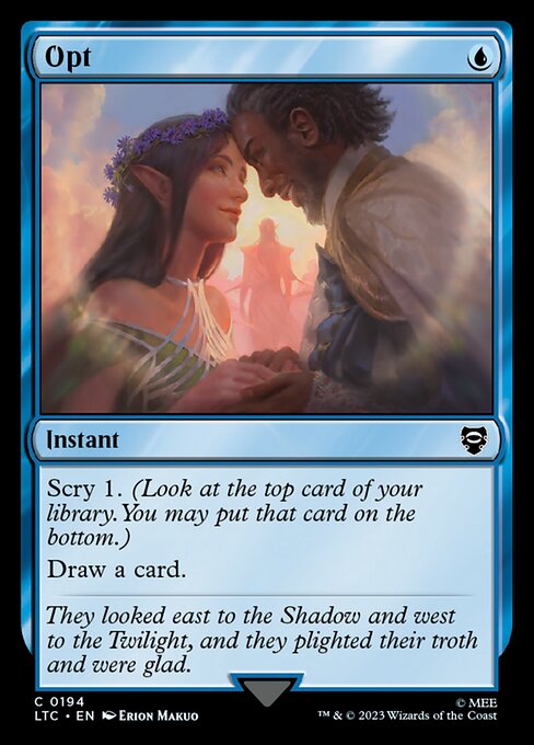 MTG Opt LTC 194 Alternate Art Nonfoil