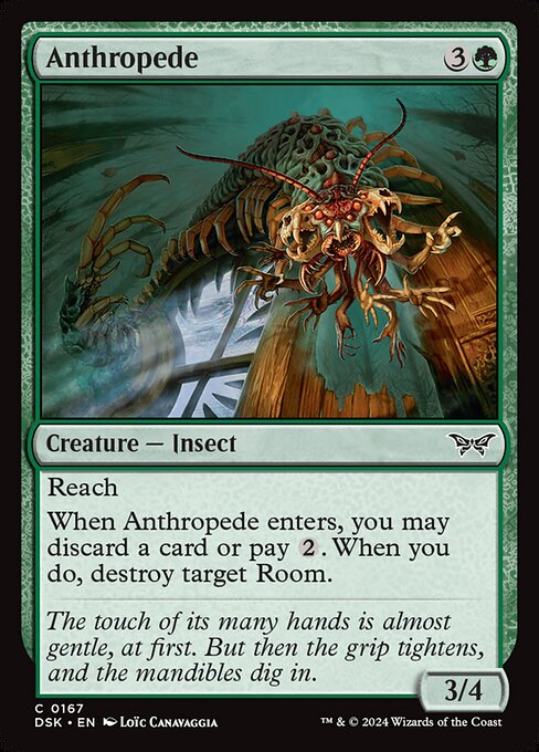 MTG Anthropede DSK 167 Regular Foil