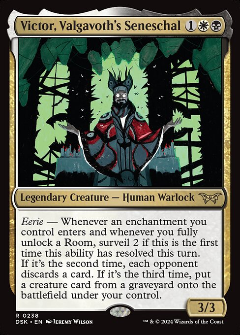 MTG Victor, Valgavoth's Seneschal DSK 238 Regular Nonfoil