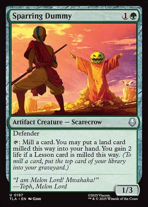MTG Sparring Dummy TLA 197 Regular Nonfoil