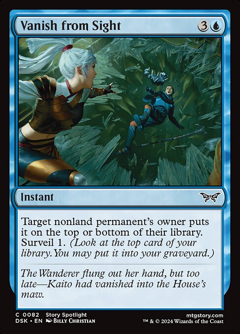MTG Vanish from Sight DSK 082 Regular Nonfoil