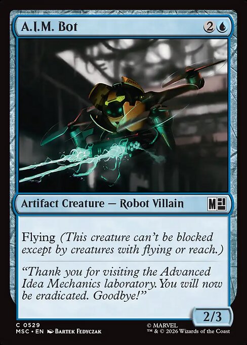 MTG A.I.M. Bot MSC 529 Regular Foil