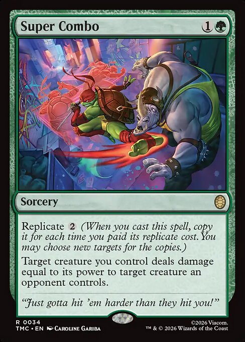 MTG Super Combo TMC 034 Regular Surge Foil