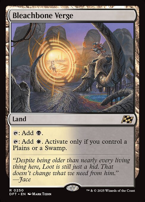MTG Bleachbone Verge DFT 250 Regular Nonfoil