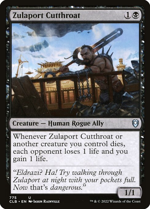 MTG Zulaport Cutthroat CLB 775 Commander Deck Nonfoil