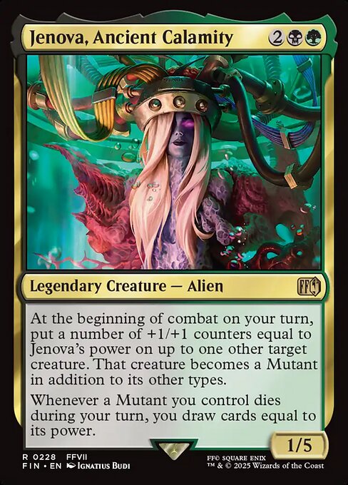MTG Jenova, Ancient Calamity FIN 228 Regular Foil