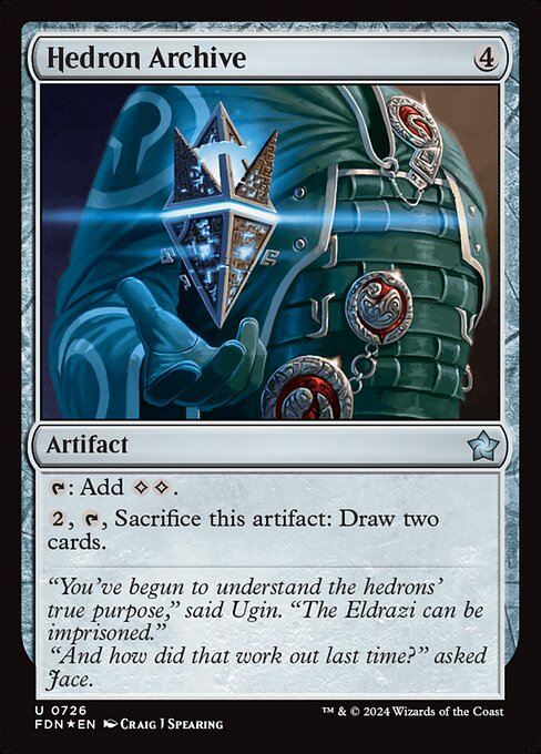MTG Hedron Archive FDN 726 Starter Collection Foil