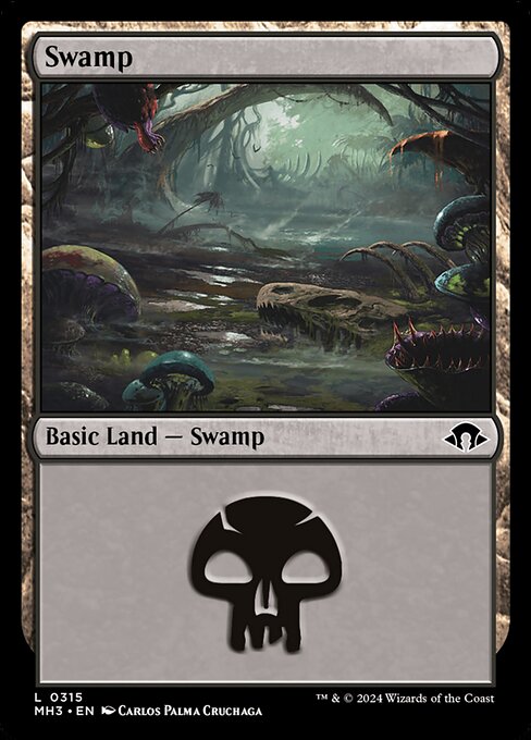 MTG Swamp MH3 315 Bundle Basic Land Foil