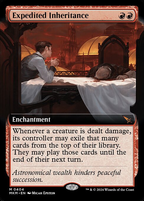 MTG Expedited Inheritance MKM 404 Extended Art Nonfoil