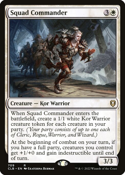 MTG Squad Commander CLB 709 Commander Deck Nonfoil