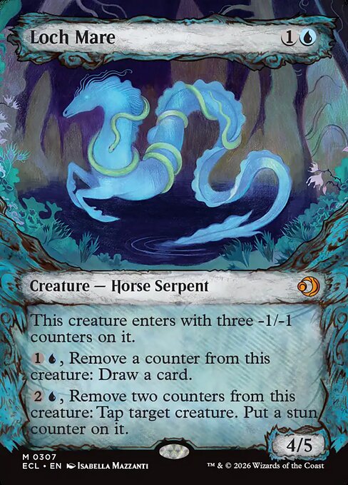 MTG Loch Mare ECL 307 Borderless Nonfoil