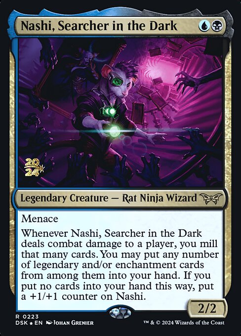 MTG Nashi, Searcher in the Dark PDSK 223s Prerelease Foil
