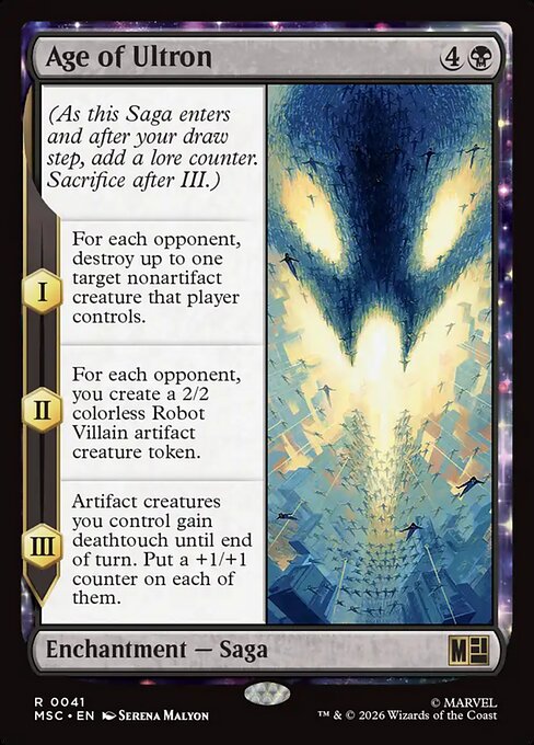 MTG Age of Ultron MSC 041 Regular Surge Foil