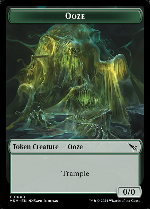 MTG Ooze Token MKM 008 Token Nonfoil