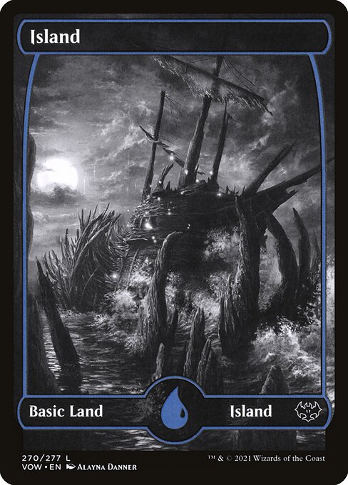 MTG Island VOW 270 Standard Foil front