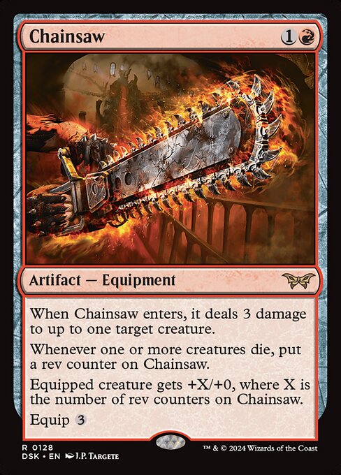 MTG Chainsaw DSK 128 Regular Foil