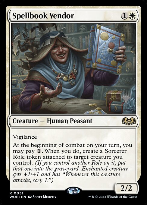 MTG Spellbook Vendor PWOE 031p Promo Pack Foil