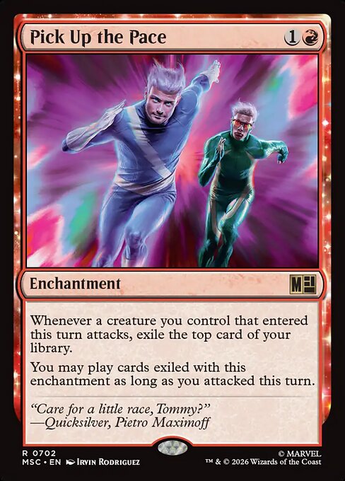 MTG Pick Up the Pace MSC 702 Regular Nonfoil