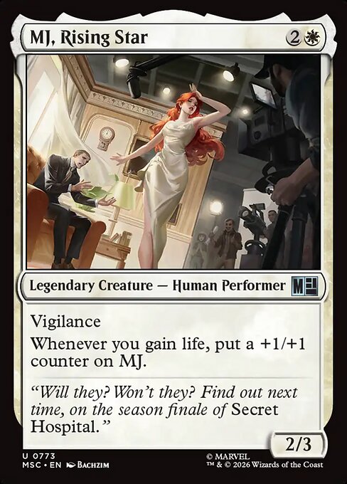MTG MJ, Rising Star MSC 773 Regular Foil