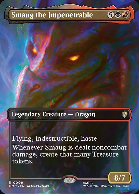 MTG Smaug the Impenetrable HOC 009 Regular Nonfoil