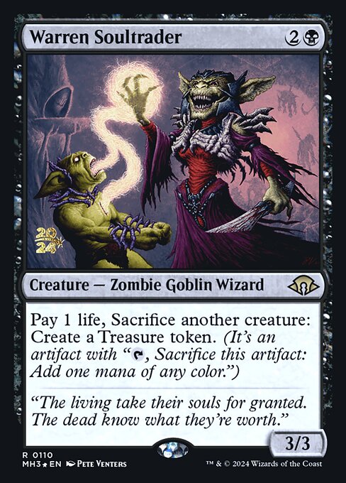MTG Warren Soultrader PMH3 110s Prerelease Foil