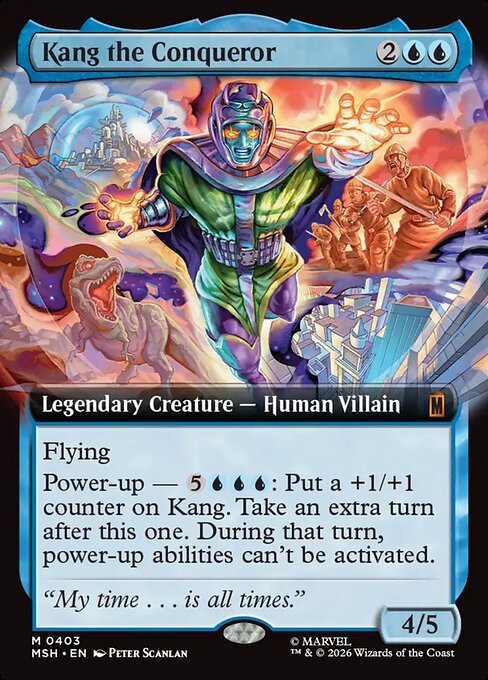MTG Kang the Conqueror MSH 403 Extended Art Nonfoil