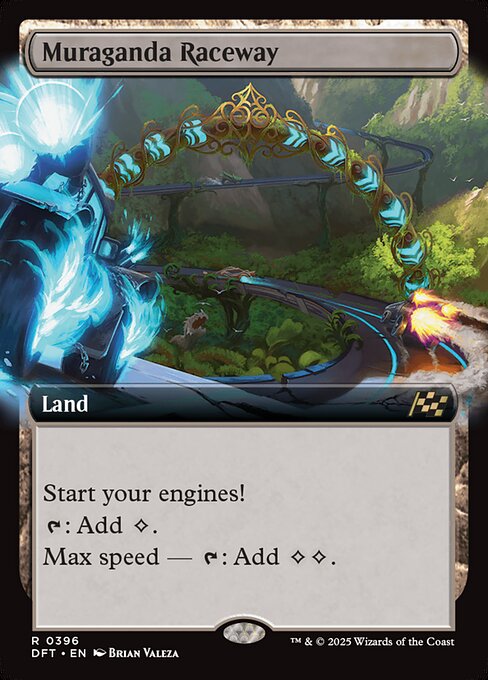 MTG Muraganda Raceway DFT 396 Extended Art Nonfoil