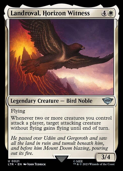 MTG Landroval, Horizon Witness LTR 021 Regular Foil