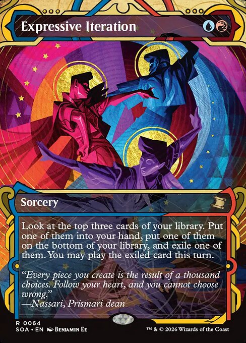 MTG Expressive Iteration SOA 064 Mystical Archive Foil