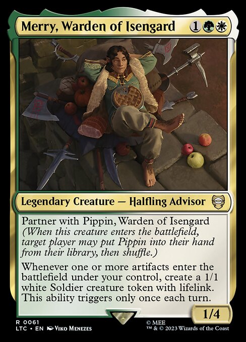 MTG Merry, Warden of Isengard LTC 061 Regular Nonfoil