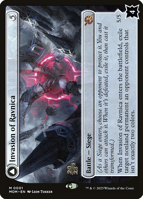 MTG Invasion of Ravnica // Guildpact Paragon PMOM 001s Prerelease Foil