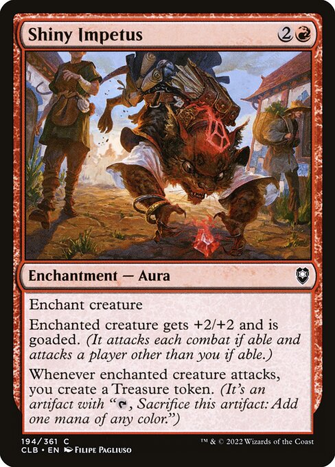 MTG Shiny Impetus CLB 194 Regular Nonfoil