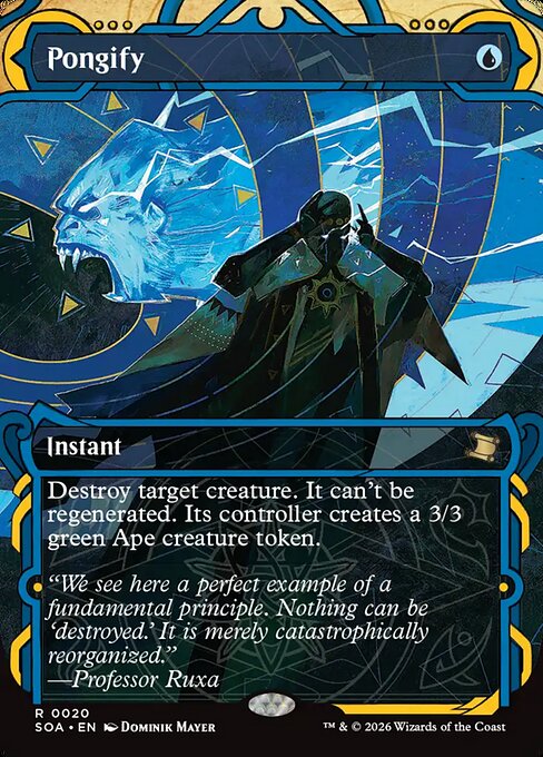 MTG Pongify SOA 020 Mystical Archive Foil