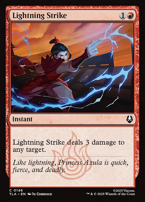 MTG Lightning Strike TLA 146 Regular Nonfoil