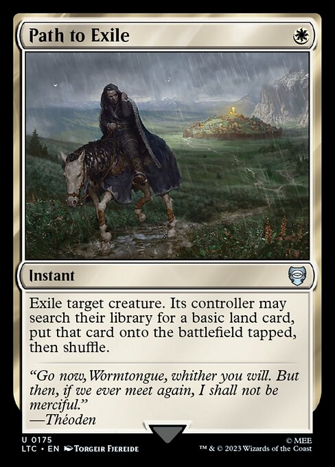 MTG Path to Exile LTC 175 Alternate Art Nonfoil
