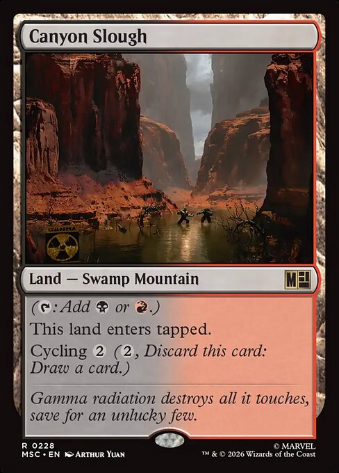 MTG Canyon Slough MSC 228 Regular Surge Foil