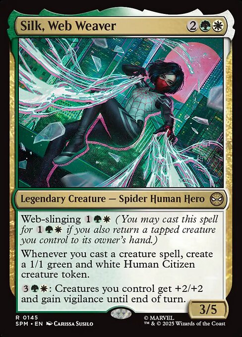 MTG Silk, Web Weaver SPM 145 Regular Nonfoil