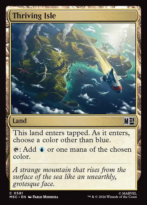 MTG Thriving Isle MSC 581 Regular Foil