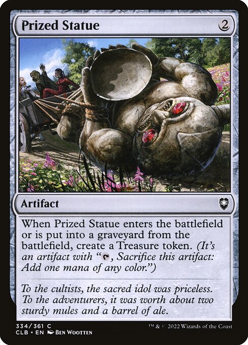 MTG Prized Statue CLB 334 Regular Nonfoil