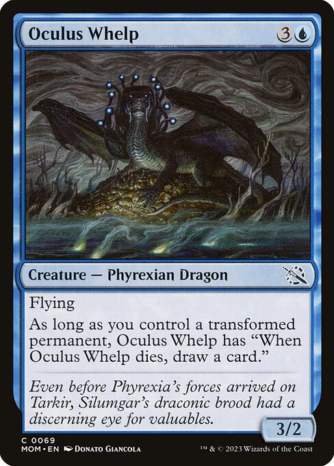 MTG Oculus Whelp MOM 069 Regular Nonfoil