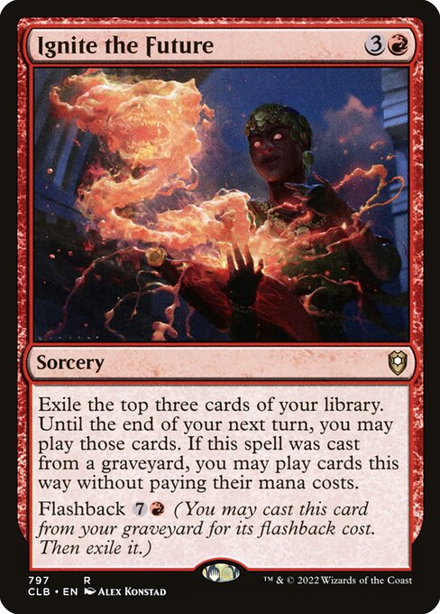 MTG Ignite the Future CLB 797 Commander Deck Nonfoil
