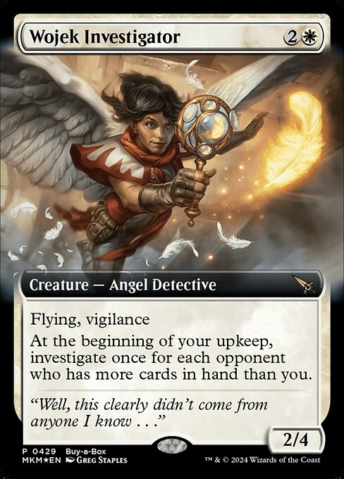MTG Wojek Investigator MKM 429 Buy a Box Foil