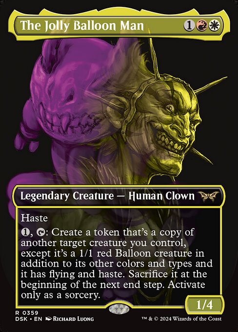 MTG The Jolly Balloon Man DSK 359 Double Exposure Nonfoil